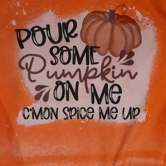 New -Large Unisex, Gildan Brand, color Heather Orange-Bleached SublimationTee - Picture 3 of 3